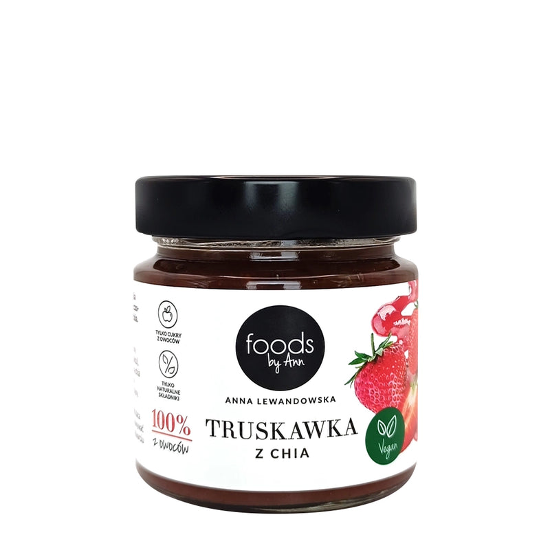 Dżem 100% Truskawka z chia 200g