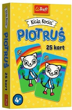 KARTY DO GRY PIOTRUŚ PAN GRA KARCIANA KICIA KOCIA 25 KART