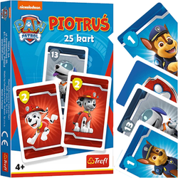 KARTY DO GRY PIOTRUŚ PAN GRA KARCIANA PSI PATROL 25 KART