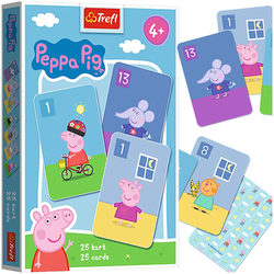 ŚWINKA PEPPA KARTY PIOTRUŚ GRA KARCIANA RODZINNA ŁĄCZ W PARY