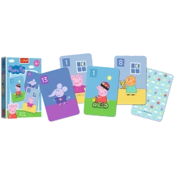 ŚWINKA PEPPA KARTY PIOTRUŚ GRA KARCIANA RODZINNA ŁĄCZ W PARY
