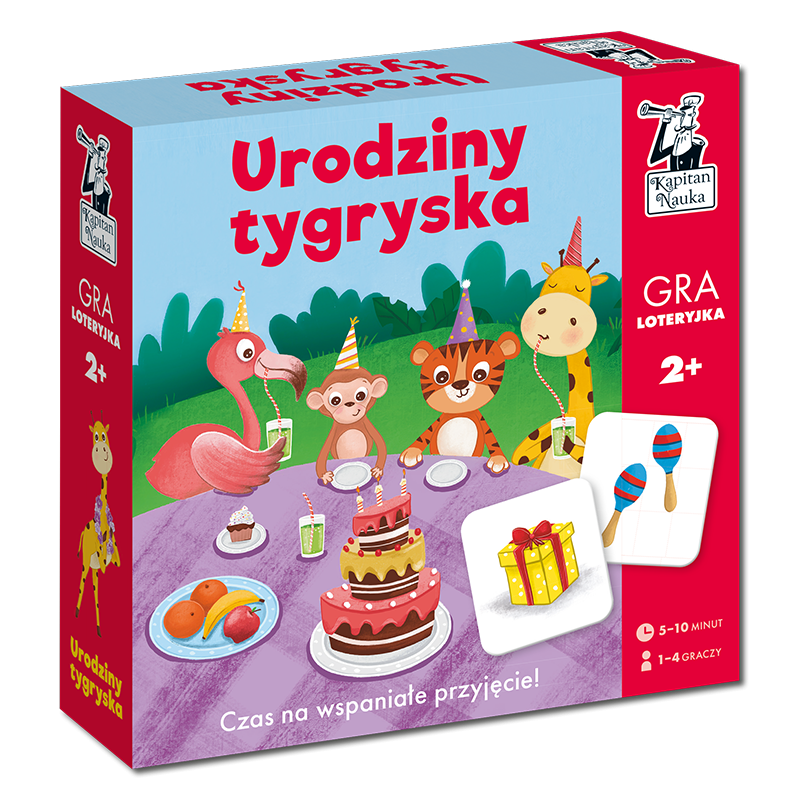 Urodziny tygryska. Gra loteryjka