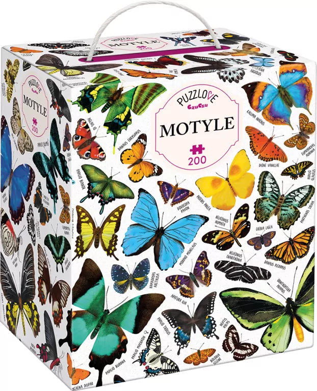 CzuCzu. Puzzlove. Motyle 200el