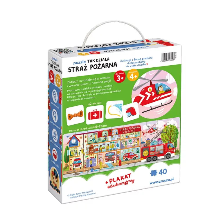 CzuCzu Puzzle Tak działa Straż pożarna