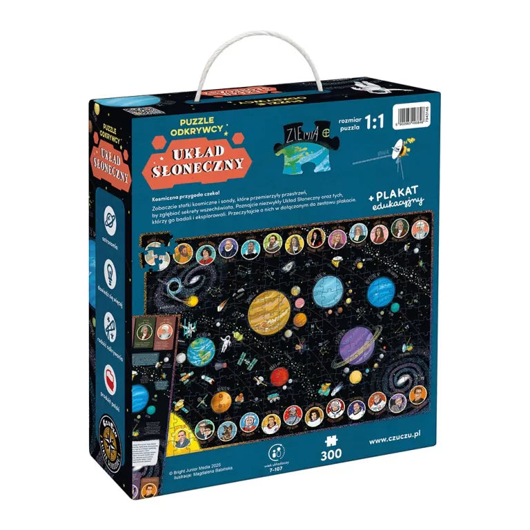 Puzzle odkrywcy Układ Słoneczny