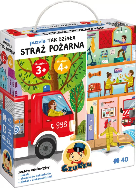 CzuCzu Puzzle Tak działa Straż pożarna