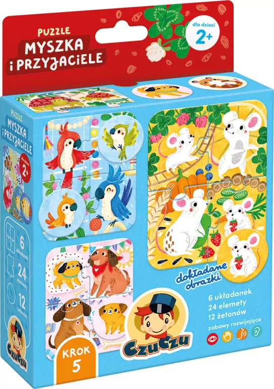 CzuCzu Puzzle Myszka i przyjaciele