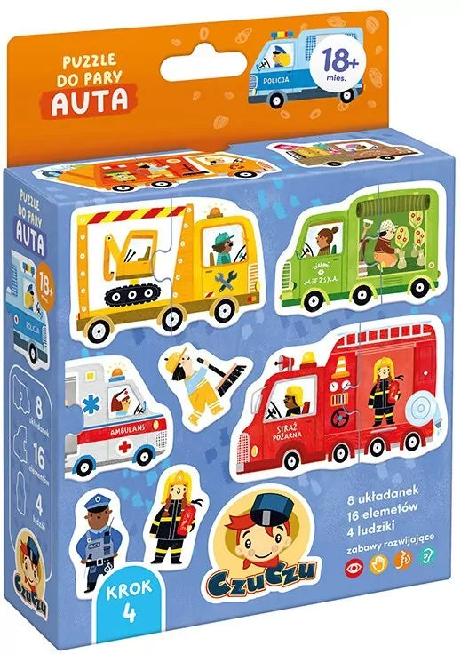 CzuCzu Puzzle do pary Auta