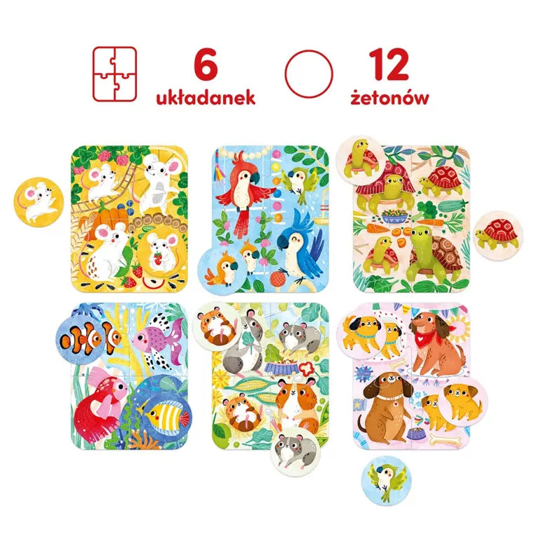 CzuCzu Puzzle Myszka i przyjaciele