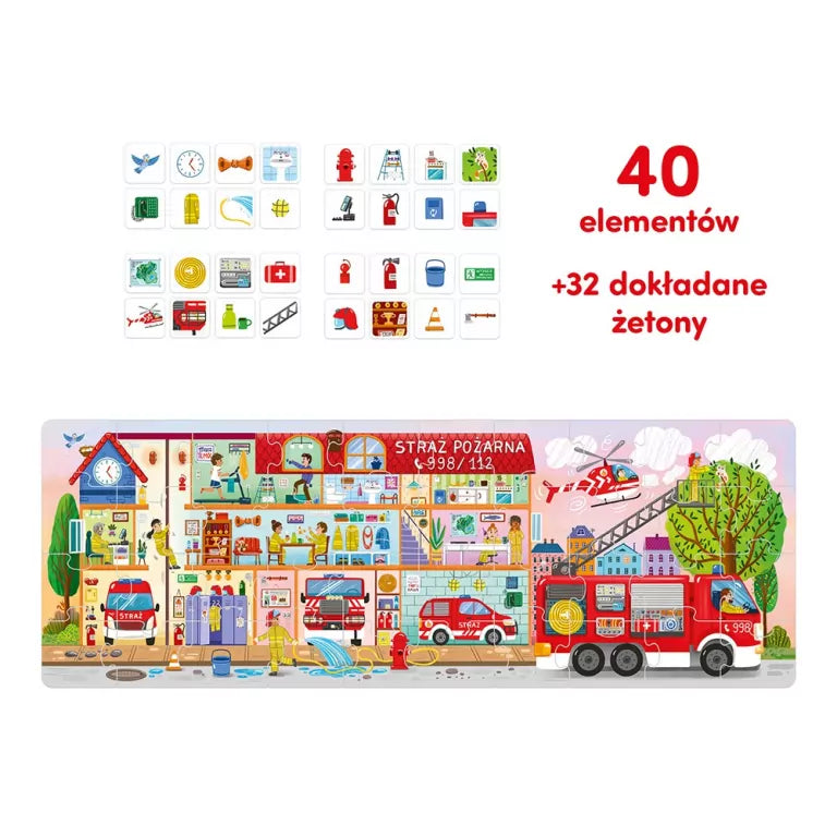 CzuCzu Puzzle Tak działa Straż pożarna