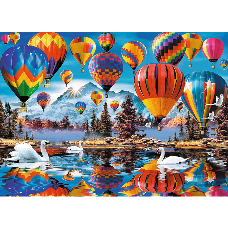 Kolorowe balony 1000 elementów