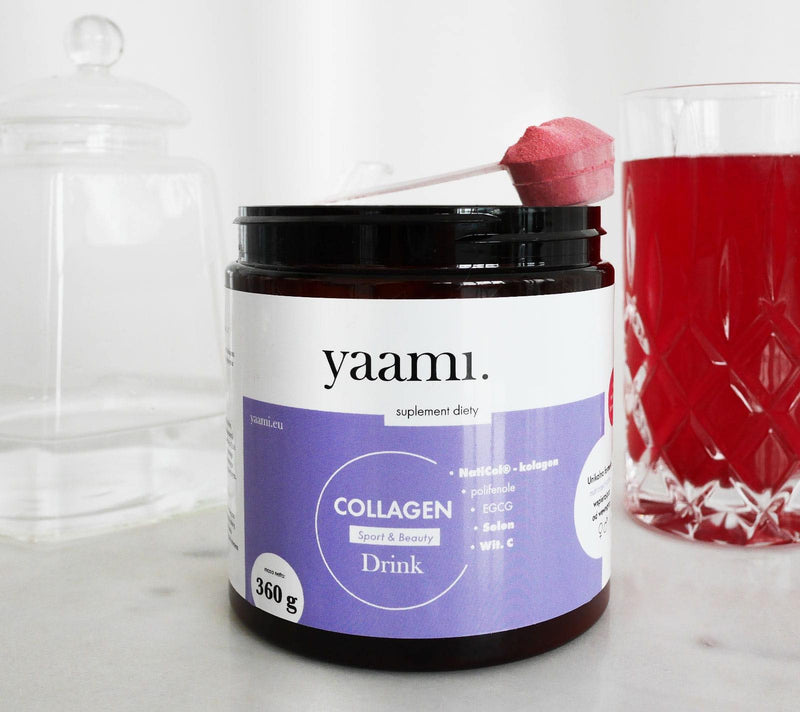 Collagen drink sport & beauty - malinowy Yaami