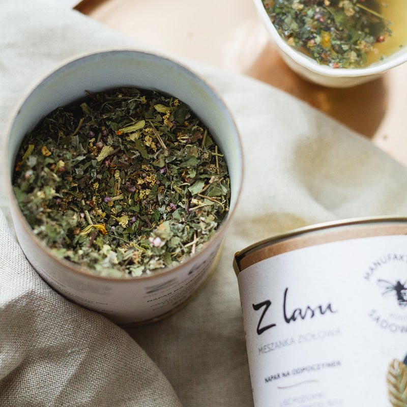 Herbata ziołowa - Z lasu - na odpoczynek