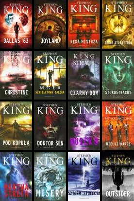 Megapakiet Stephen King 16 książek Pakiet (pakiet na zamówienie)