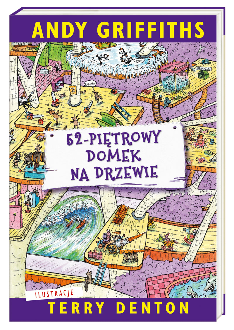 Domek na drzewie. 52-piętrowy domek na drzewie - Andy Griffiths