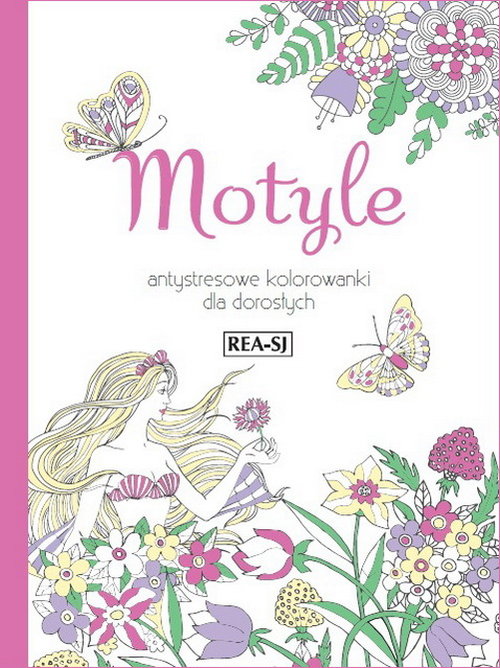 Motyle. Antystresowe kolorowanki dla dorosłych