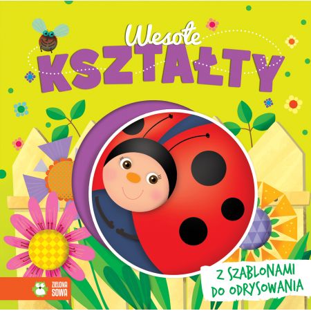 Książki z szablonami. Wesołe kształty