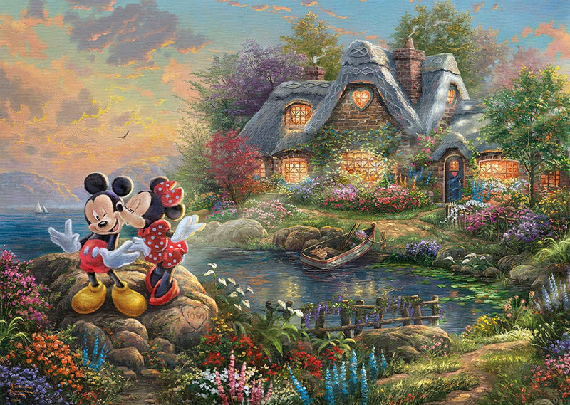 Thomas Kinkade, Disney, Mickey & Minnie, 1000 części puzzle