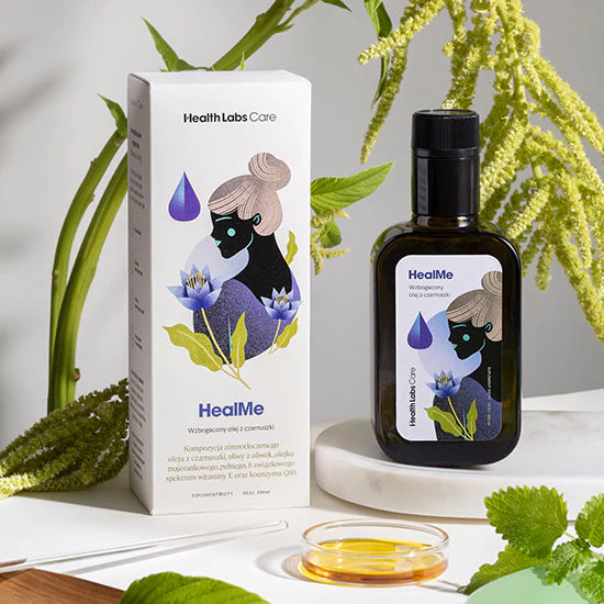 HealMe - Wzbogacony olej z czarnuszki  250ml