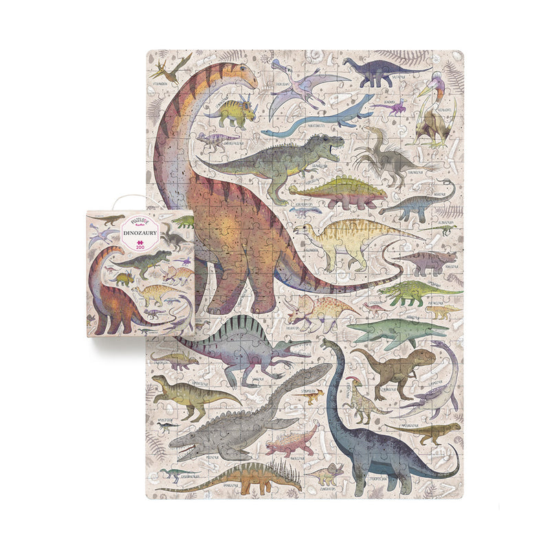 Puzzlove CzuCzu Dinozaury (200 elementów) dla dzieci: 7+