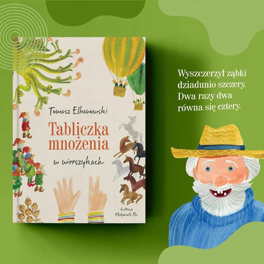 Tabliczka mnożenia w wierszykach - Tomasz Elbanowski