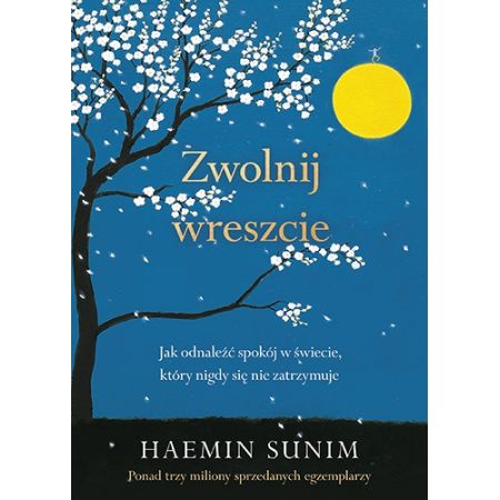 Zwolnij wreszcie. Jak odnaleźć spokój w świecie, który nigdy się nie zatrzymuje - Sunim Haemin(książka na zamówienie)