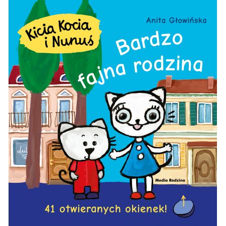 Kicia Kocia i Nunuś. Bardzo fajna rodzina  (okładka twarda) - Anita Głowińska
