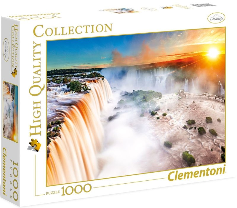 Puzzle 1000 Clementoni - Wodospad