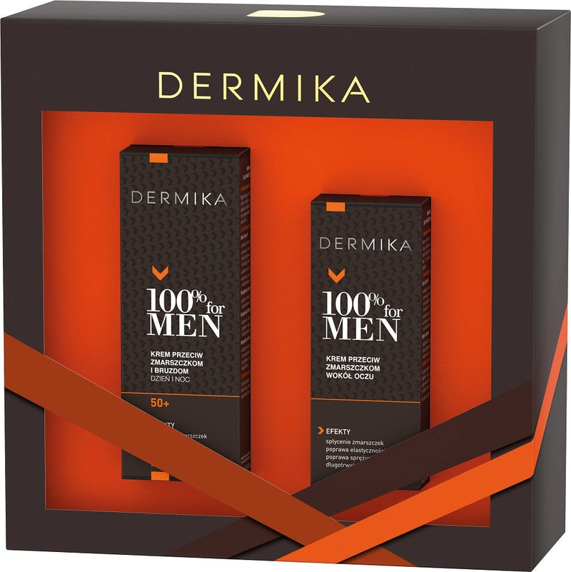 Dermika, 100% For Men, zestaw kosmetyków, 2 szt.