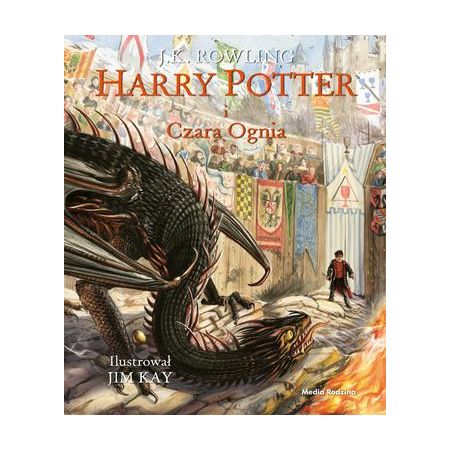 Harry Potter i Czara Ognia. Wydanie ilustrowane tom 4 - Joanne Kathleen Rowling