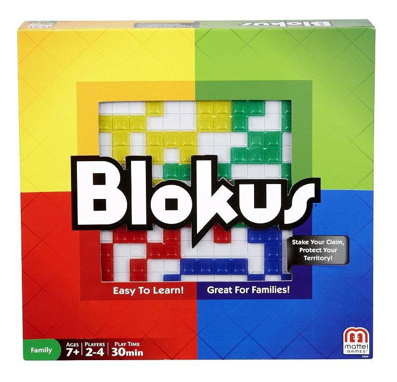 Mattel, gra strategiczna Blokus Refresh, BJV44  - Gry Mattel (gra na zamówienie)
