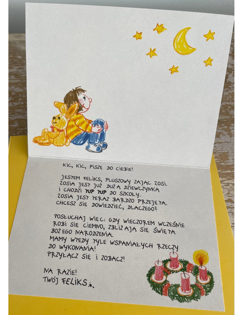 Pierwsze świąteczne listy od Feliksa - Annette Langen