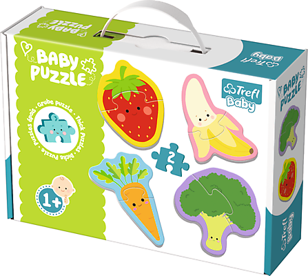 Trefl, Warzywa i owoce, puzzle baby (na zamowienie)
